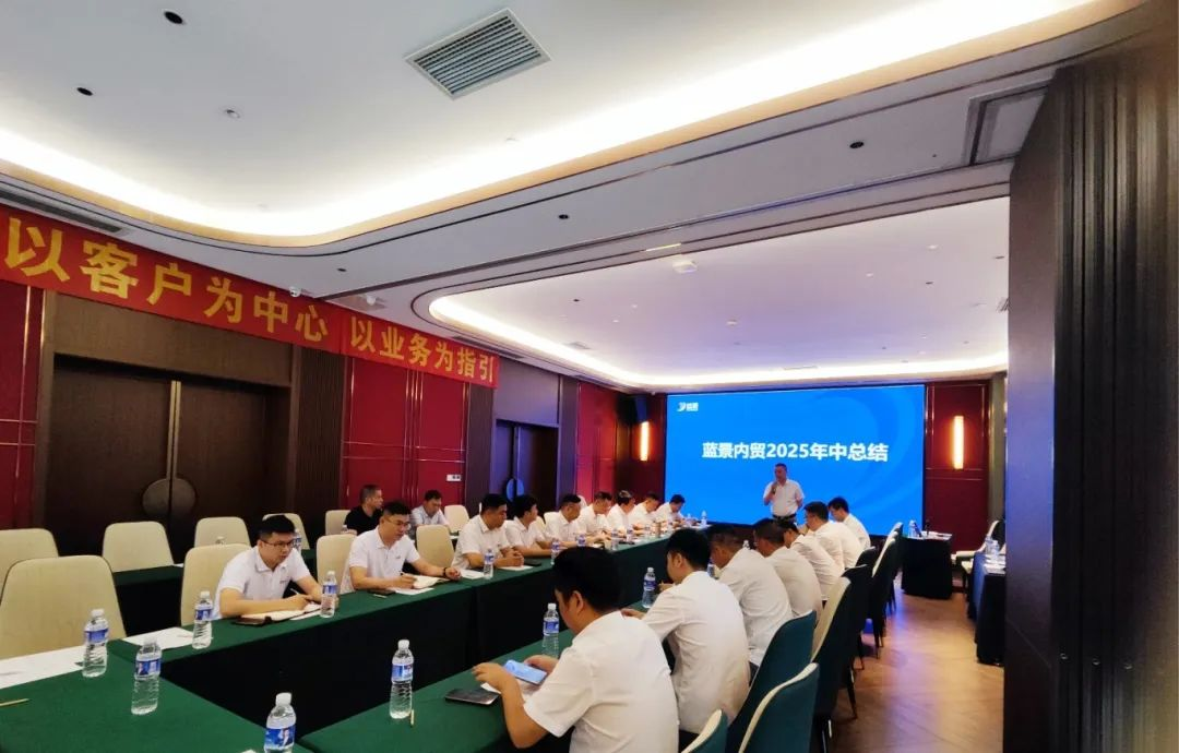 以客户为中心，以业务为指引|尊龙凯时内贸2025年中总结大会圆满落幕！